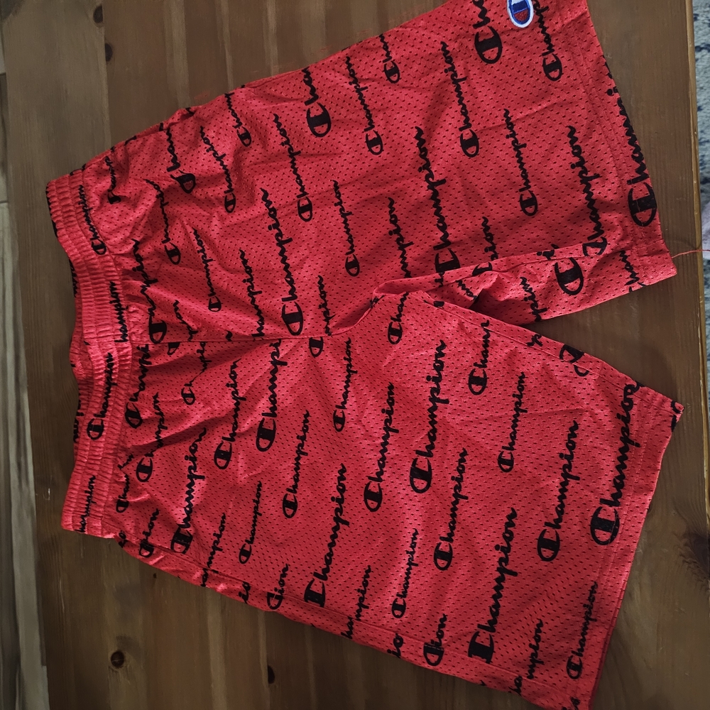 2 Champion Red Shorts for Kid's